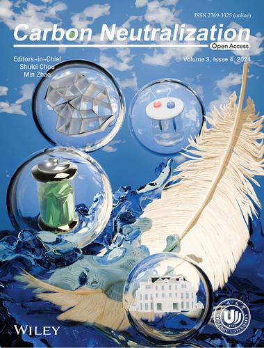 Inside Front Cover Image: Carbon Neutralization, Volume 3, Issue 4, July 2024