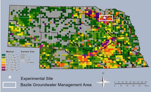 Impact of split nitrogen applications on nitrate leaching and maize yield in irrigated loamy sand soils of Northeast Nebraska