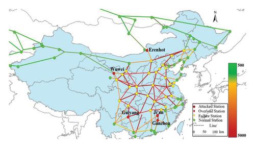 Vulnerability Analysis of China-Europe Railway Express Network Based on Improved Nonlinear Load-Capacity Model