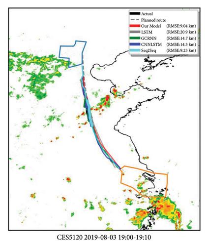 Predicting Flight Trajectory in Convective Weather through Boosted Spatiotemporal Deep Learning Ensemble