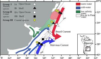 Distribution, abundance, and reproductive stages of salps, doliolids, and chaetognaths in different water masses of the shelf and open ocean of the Southwestern Atlantic Ocean between 31° and 38° S