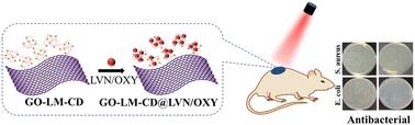 Chemical and photothermal synergistic antimicrobial treatment for enhanced wound healing based on light/pH responsive nanocomposites†