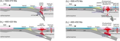 Two distinct early Paleozoic subduction zones in the eastern Central Asian Orogenic Belt: Evidence of subduction recycling and arc evolution