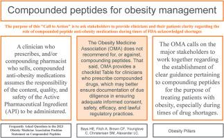 Frequently asked questions to the 2023 obesity medicine association position statement on compounded peptides: A call for action