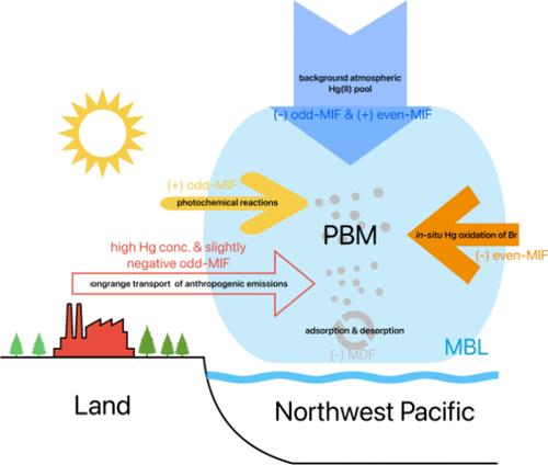 Sources of Particulate Bound Mercury in the Northwest Pacific Constrained by Hg Isotopes