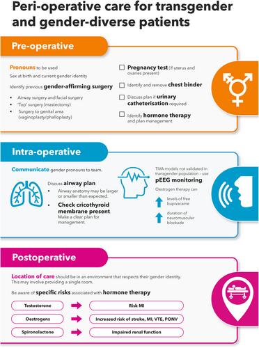 Peri-operative care of transgender and gender-diverse individuals: guidance for clinicians and departments