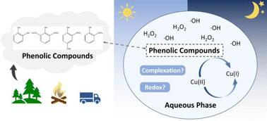 Effects of copper on chemical kinetics and brown carbon formation in the aqueous ˙OH oxidation of phenolic compounds†