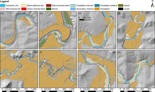 A hierarchical method and workflow for the semi-automated mapping of valley bottom geomorphic units using publicly available remote sensing datasets