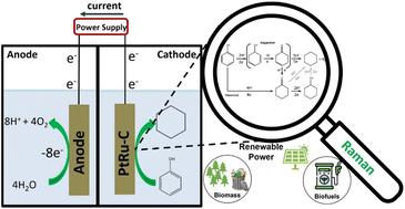 Effect of Pt and Ru-based catalysts on the electrochemical hydrodeoxygenation of phenol to cyclohexane†