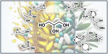 Glycerol and its derivatives as potential C-3 bio-based building blocks for accessing active pharmaceutical ingredients