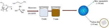 Fluorescent carbon dot embedded silica nanocomposites as tracers for hydrogeological investigations: a sustainable approach†