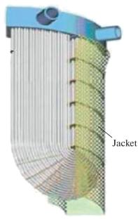 Computational Studies of Thermal Hydraulics in a New Integral Reactor Plant VVER-I with Natural Circulation