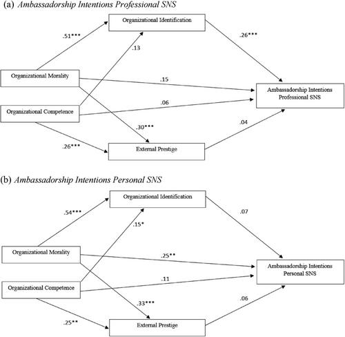 Organisational antecedents of employee ambassadorship on social network sites