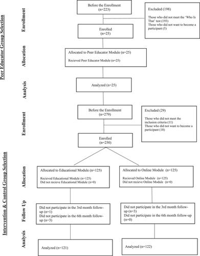 The effect of an educational peer-based intervention program on sexual and reproductive health behavior