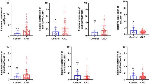 Integrated analysis of differentially m6A modified and expressed lncRNAs for biomarker identification in coronary artery disease