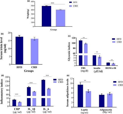 Assessment of the anti-inflammatory and anti-glycemic properties of Royal Jelly and Tocotrienol-rich fraction in an experimental study: Does irisin mediate these effects?