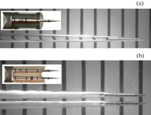 Analysis of Supercavities Formed in Water by a Group of Strikers during High-Speed Motion