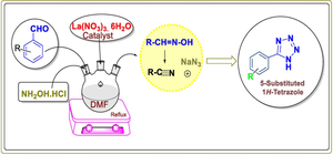 One-pot multicomponent approach towards the synthesis of 5-substituted 1H-tetrazoles using lanthanum (III) nitrate hexahydrate as a catalyst