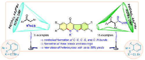 Palladium-Catalyzed Domino Heteroarylation of Thioamides: A Simple Route to Benzothieno[2,3-b]quinolones