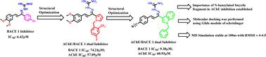 Unveiling the potential of novel indol-3-yl-phenyl allylidene hydrazine carboximidamide derivatives as AChE/BACE 1 dual inhibitors: a combined in silico, synthesis and in vitro study†