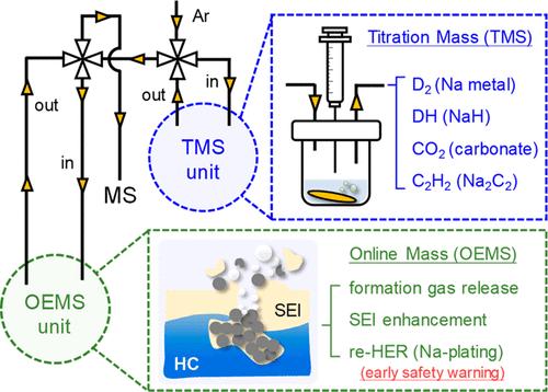 Unlocking the Na-Storage Behavior in Hard Carbon Anode by Mass Spectrometry.