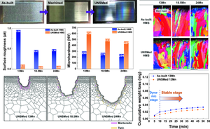 Effects of Ultrasonic Nanocrystal Surface Modification on Surface Hardening Mechanism and Wear Behavior of Additively Manufactured High-Manganese Steel