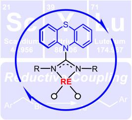 Harnessing redox-inactive rare-earth metals for photocatalytic reductive coupling of benzyl bromides