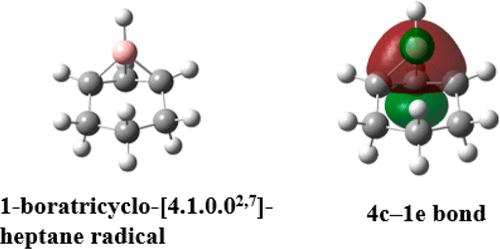 Spectroscopic Characterization of the 1-Boratricyclo-[4.1.0.02,7]-heptane Radical with a Delocalized Four-Center-One-Electron Bond