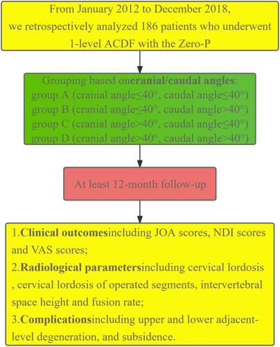 Does the Angulation of the Screws in the Zero-P Implant Affect the Clinical and Radiological Outcomes of Patients?