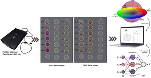 The best performing color space and machine learning regression algorithm for the accurate estimation of chromium (VI) and iron (III) in aqueous samples using low-cost and portable flatbed scanner colorimetry