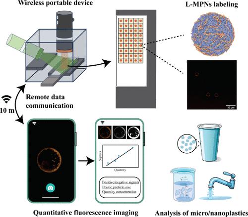 Cost-Effective and Wireless Portable Device for Rapid and Sensitive Quantification of Micro/Nanoplastics.