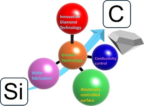 Diamond Homoepitaxial Growth Technology toward Wafer Fabrication, Atomically Controlled Surfaces, and Low Resistivity