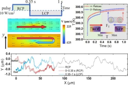 Direction-Switchable Self-Thermophoresis Motor with Chiral Antihelical Resonators