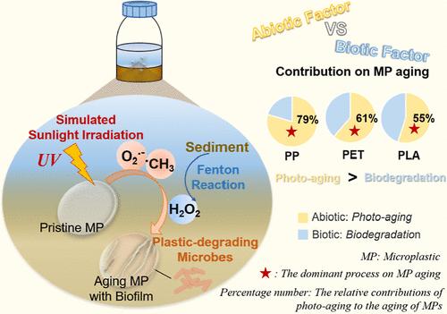 Comprehensive Understanding on the Aging Process and Mechanism of Microplastics in the Sediment-Water Interface: Untangling the Role of Photoaging and Biodegradation.