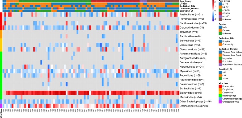 A retrospective study revealing complex viral diversity and a substantial burden of HPV infection in SARS-CoV-2 positive individuals, Sierra Leone.
