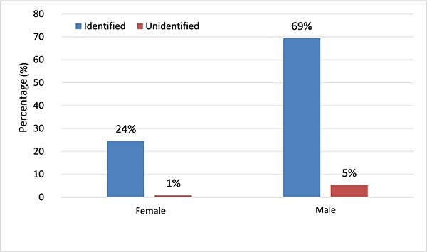 Who are they? A retrospective study of unidentified bodies in Institute of Medical-Legal Paris from 2018 to 2023.