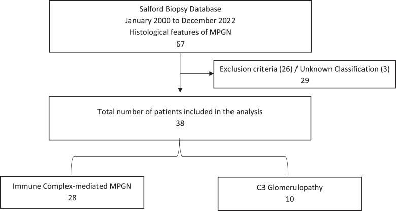Membranoproliferative Glomerulonephritis over 20 Years at a Tertiary Referral Center in the UK.