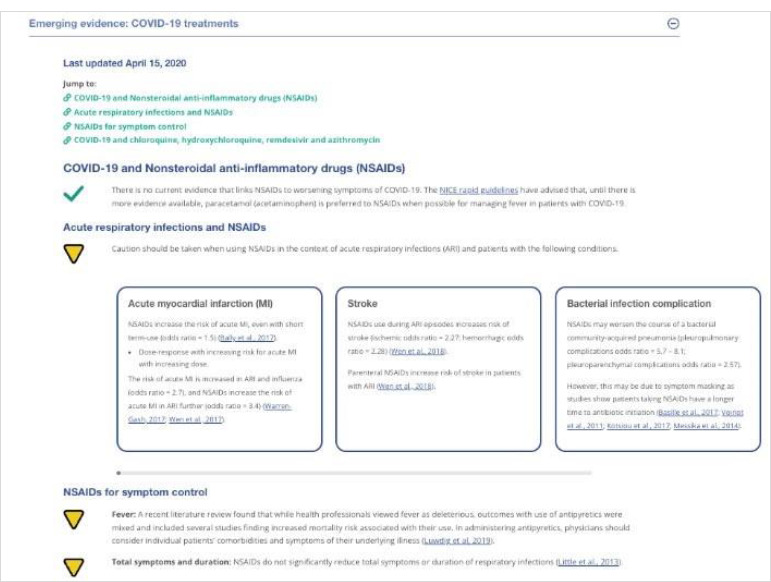 The COVID-19 Resource Centre: an invaluable tool for primary care.