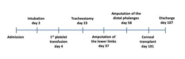 Catastrophic thrombotic events with partial bilateral amputation of legs and fingers in a 12-year-old girl with COVID-19 in Brazil: case report.