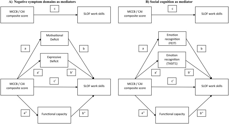 Interview Versus Performance Assessment of Cognition as Predictors of Real-World Outcomes in a Large-Scale Cross-Sectional Study in Schizophrenia.