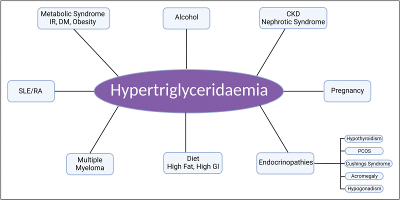 Pancreatic and cardiometabolic complications of severe hypertriglyceridaemia.