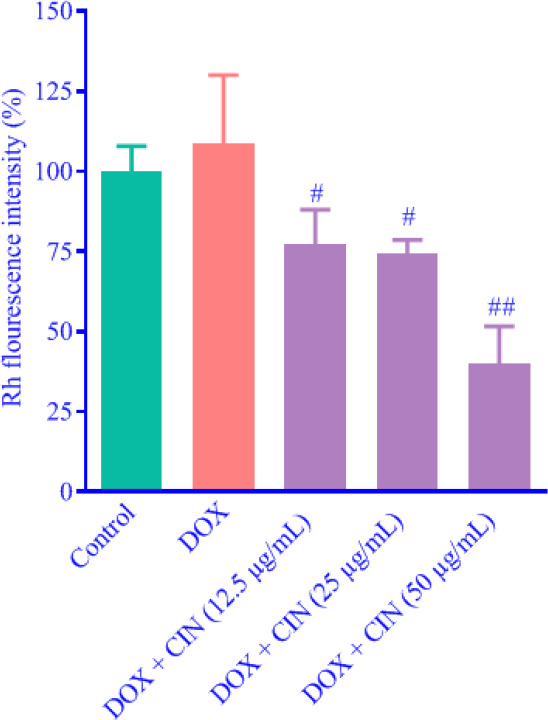 Cinnamaldehyde potentiates cytotoxic and apoptogenic effects of doxorubicin in prostate cancer cell line.