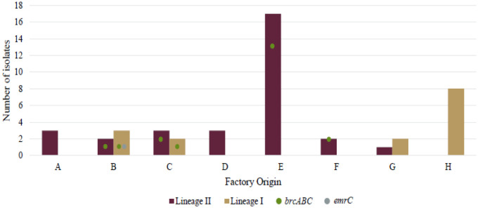 Genetic diversity of <i>Listeria monocytogenes</i> from seafood products, its processing environment, and clinical origin in the Western Cape, South Africa using whole genome sequencing.