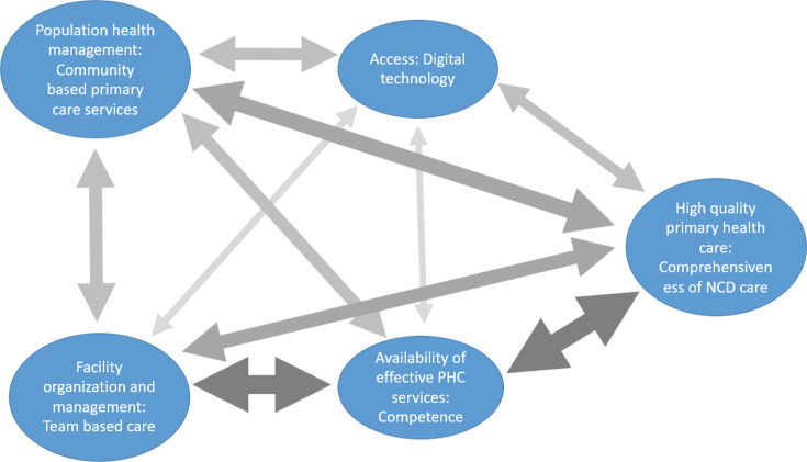 Global lessons on delivery of primary healthcare services for people with non-communicable diseases: convergent mixed methods.