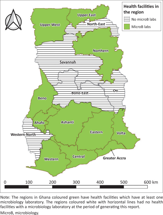Implementation of antimicrobial resistance surveillance in Ghana using the Integrated Disease Surveillance and Response strategy.