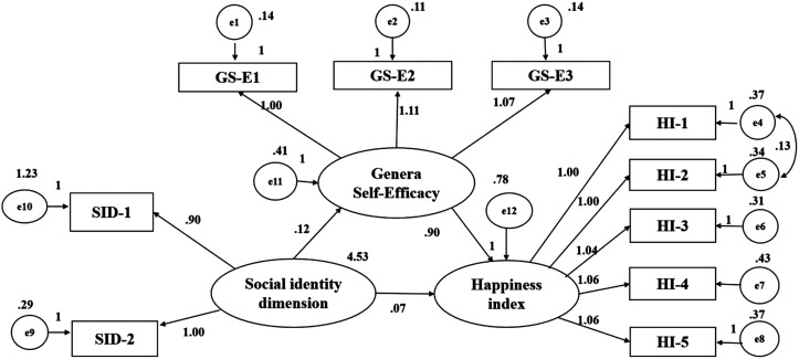 The Influence of Identity Bubble Reinforcement on the Happiness Index among Chinese Medical Staff: The Mediating Role of General Self-Efficacy.