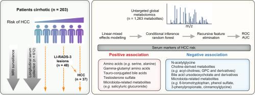 Metabolomics biomarkers of hepatocellular carcinoma in a prospective cohort of patients with cirrhosis