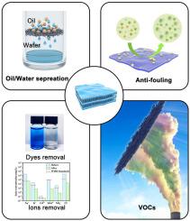 All in one doubly pillared MXene membrane for excellent oil/water separation, pollutant removal, and anti-fouling performance