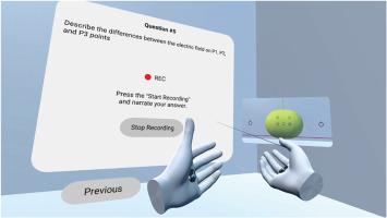 Embodied immersive virtual reality to enhance the conceptual understanding of charged particles: A qualitative study