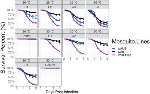 Wolbachia confers protection against the entomopathogenic fungus Metarhizium pingshaense in African Aedes aegypti